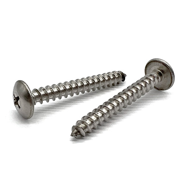 #10 18-8 Stainless Phil Truss Type A Self Tapping Screws (Pick Length & Qty)