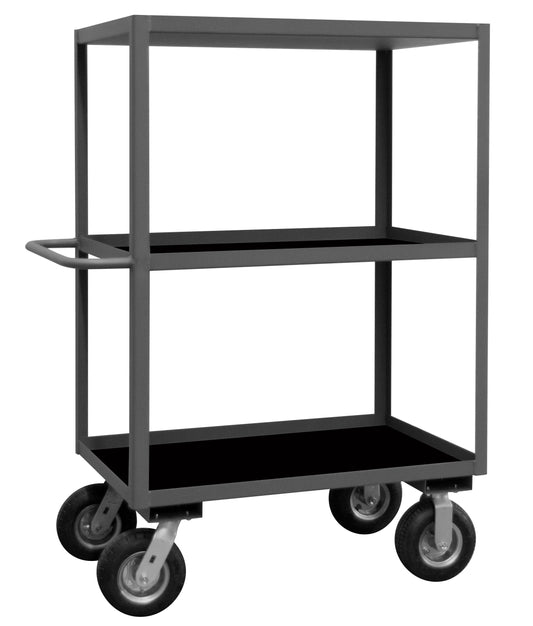 Instrument Cart, 3 Lipped Shelves