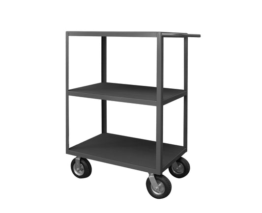 Instrument Cart, 3 Flush Shelves