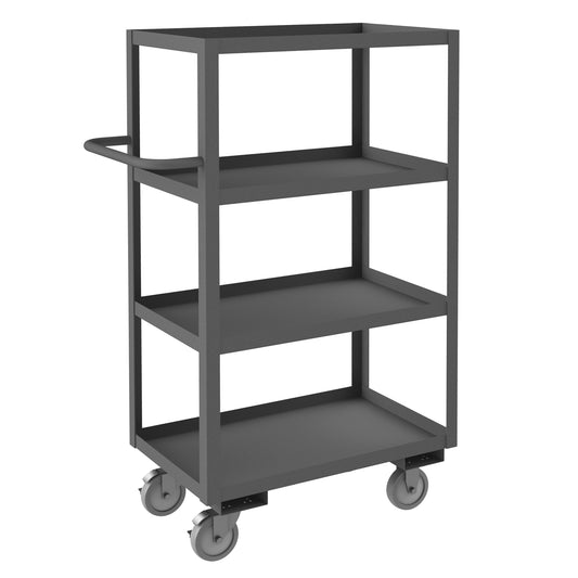 Stock Cart, 4 Shelves, 18 x 30