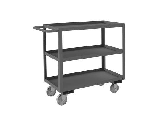 Stock Cart, 3 Shelves, 18 x 36