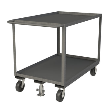 Stock Cart, 2 Shelves, 30 x 48