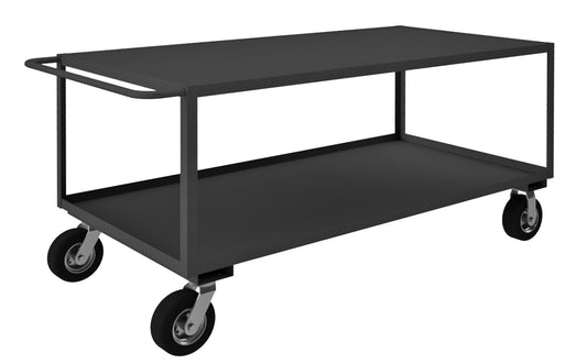Stock Cart, 2 Shelves, 36 x 72