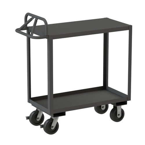 Stock Cart, 2 Shelves, Ergonomic Handle