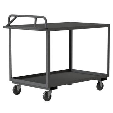 Stock Cart, 2 Shelves, Ergonomic Handle