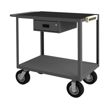 Instrument Cart, 2 Flush Shelves