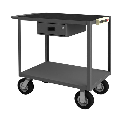 Instrument Cart, 2 Flush Shelves