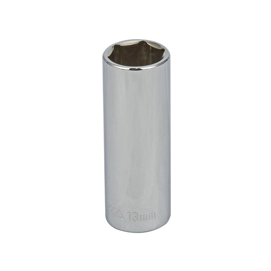 13MM - 1/4" Drive 6 Point Metric Deep Socket