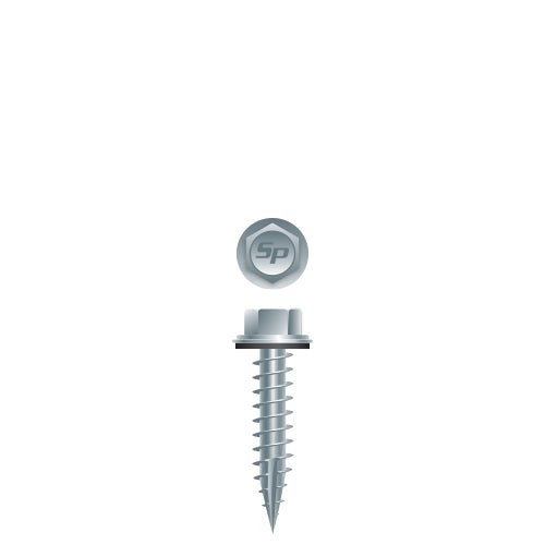 #14 Strong-Point Hex Washer Head w/ Washer 14-10 x 1-1/2, Type '17', Strong-Shield