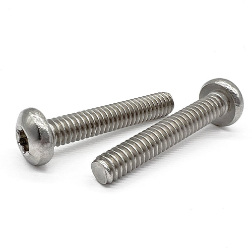 M3-0.50x10 A2-70 Stainless Steel Star Drive Pan Head Machine Screws