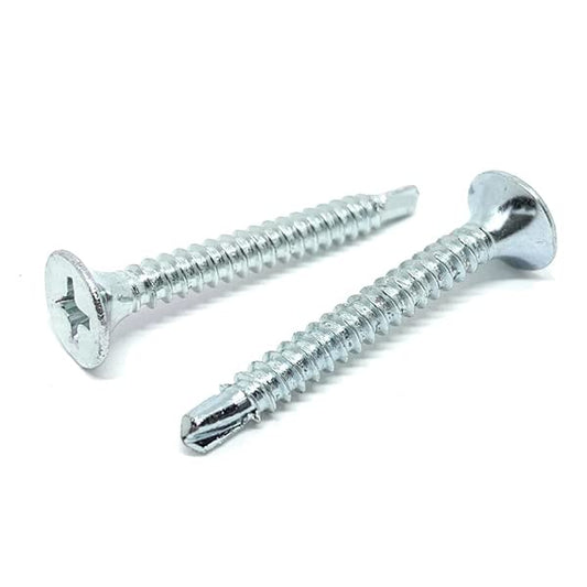 #6-20x1-5/8" Phillips Bugle Head Self Drilling Drywall Screws Zinc