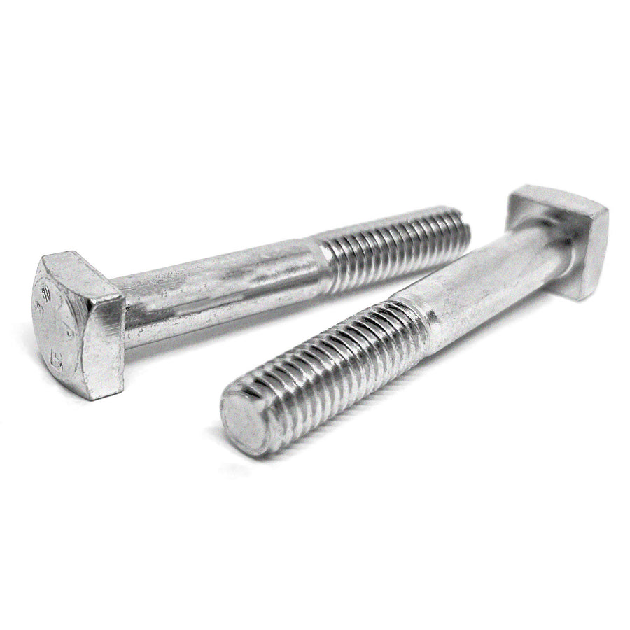 1/4"-20x2" Square Head Bolts Grade A307 Hot Dip Galvanized