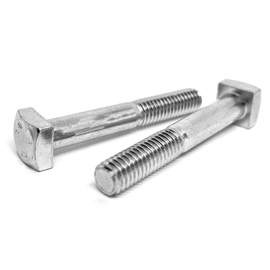 7/8"-9x3" Square Head Bolts Grade A307 Hot Dip Galvanized