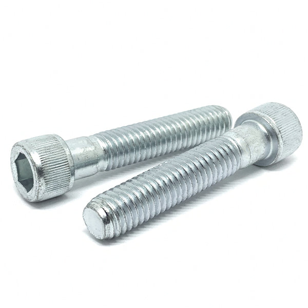 3/8-24x1-3/4" Alloy Socket Head Cap Screws Zinc Clear