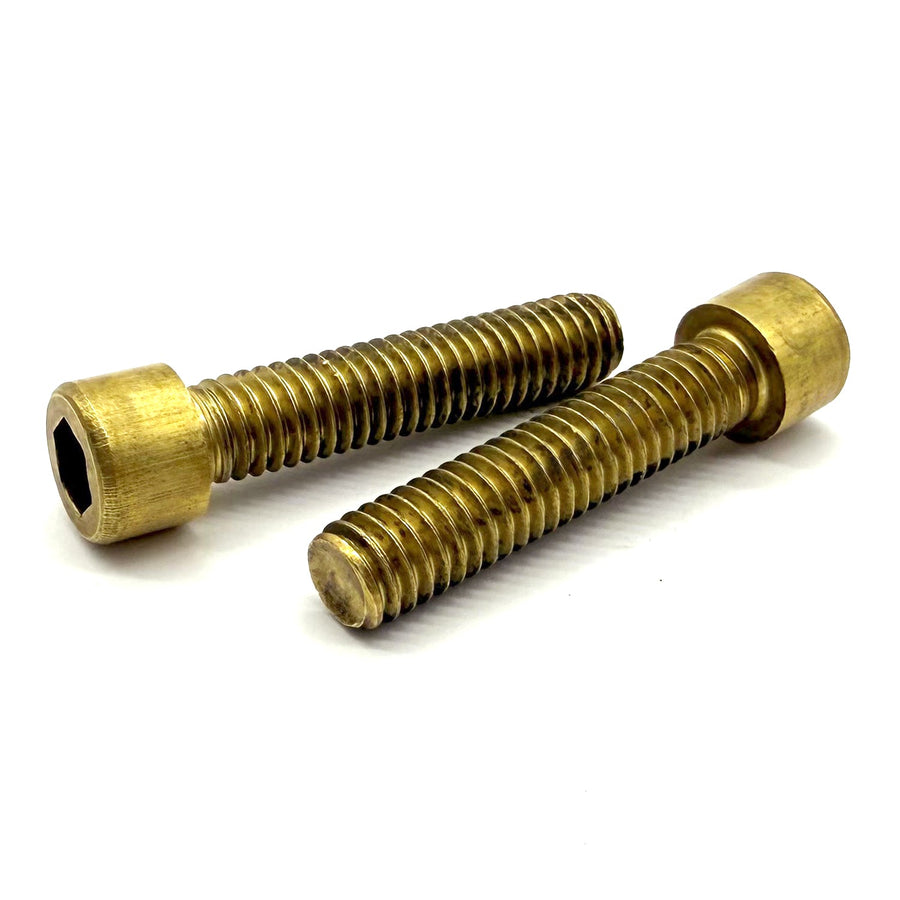 3/8"-16x3/4" Brass Socket Head Cap Screw
