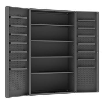 Cabinet, 4 Shelves, 6 Door Shelves