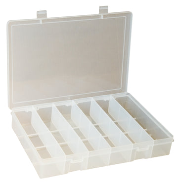 Small, Plastic Compartment Box