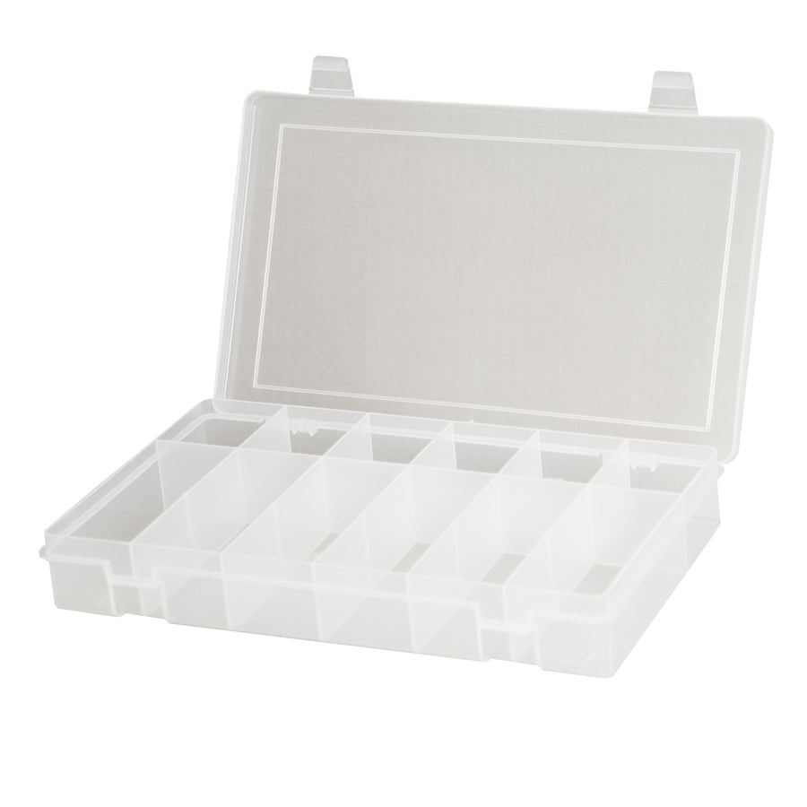 Small, Plastic Compartment Box
