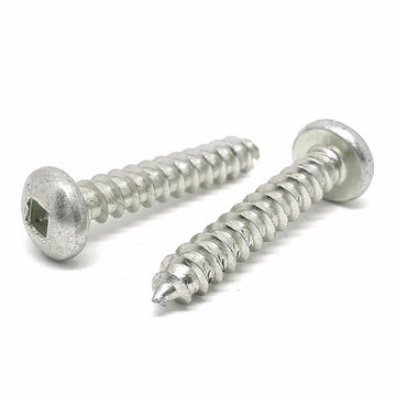#10x1-1/2" Stainless Steel Square Pan Head Type A Self Tapping Screws