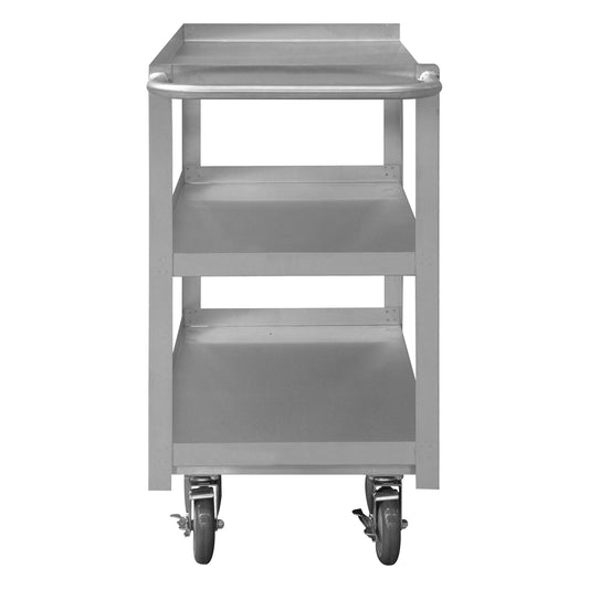Stainless Steel Stock Cart, 3 Shelves