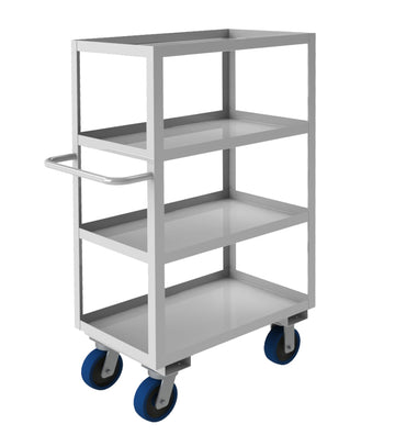 Stainless Steel Stock Cart, 4 Shelves