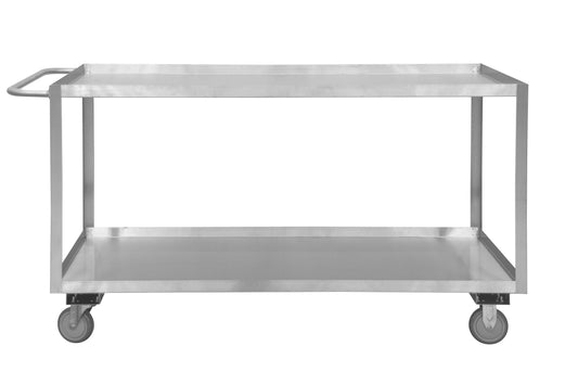 Stainless Steel Stock Cart, 2 Shelves