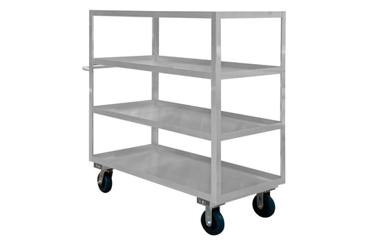 Stainless Steel Stock Cart, 4 Shelves