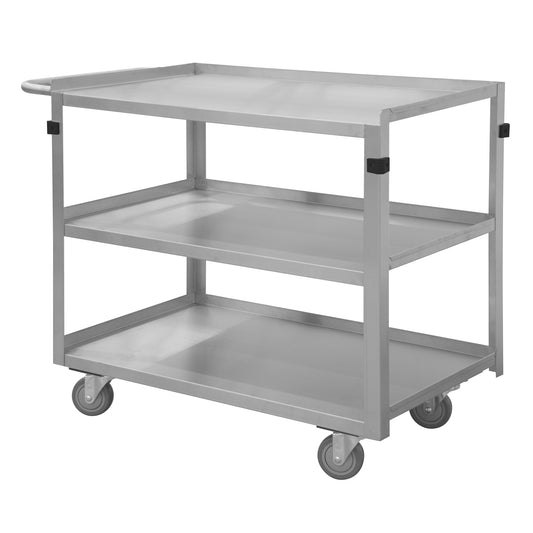 Stainless Steel Stock Cart, 3 Shelves