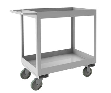 Stainless Steel Stock Cart, 2 Shelves