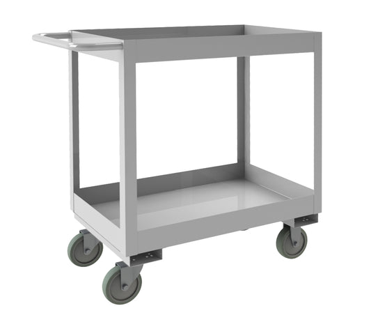 Stainless Steel Stock Cart, 2 Shelves