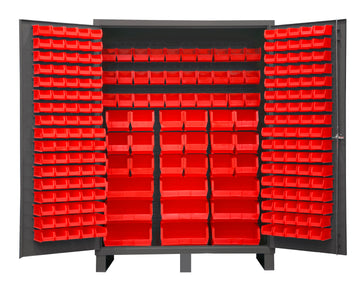 Cabinet, 227 Red Bins