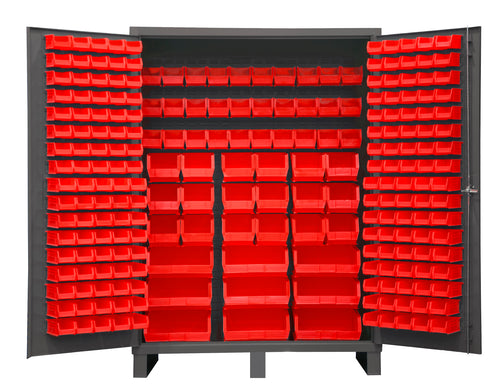 Cabinet, 227 Red Bins