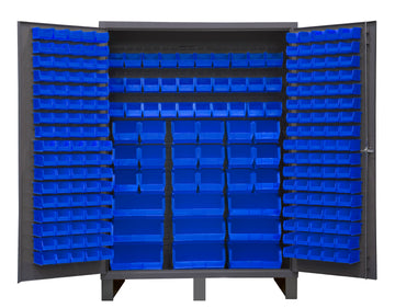 Cabinet, 227 Blue Bins