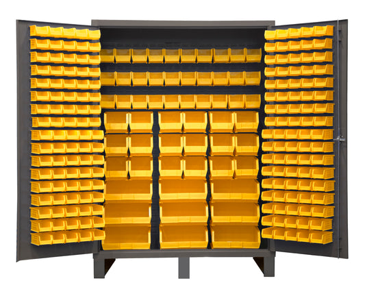 Cabinet, 227 Yellow Bins