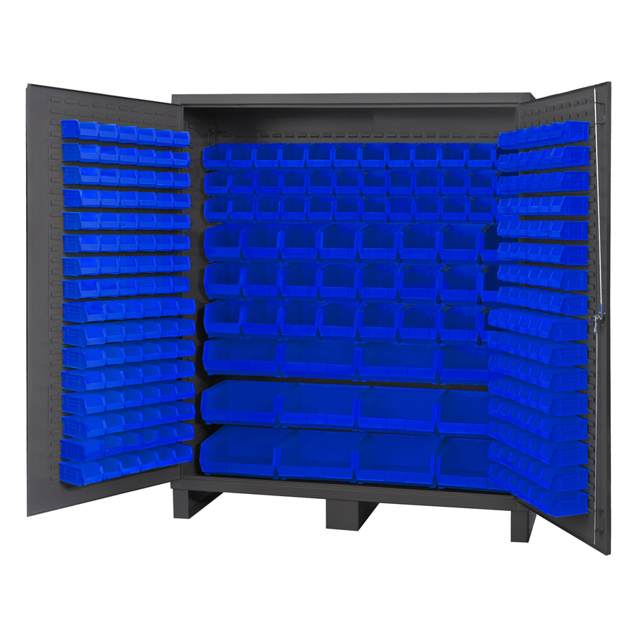 Cabinet, 264 Blue Bins