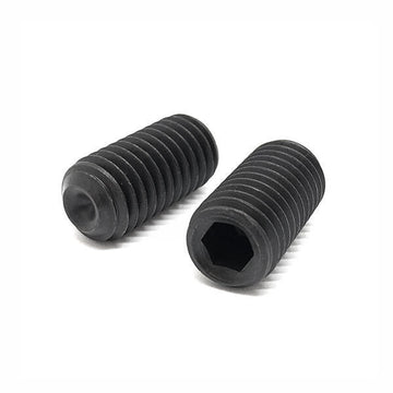 7/16-14x1" Alloy Cup Point Allen Socket Set Screw Black Oxide