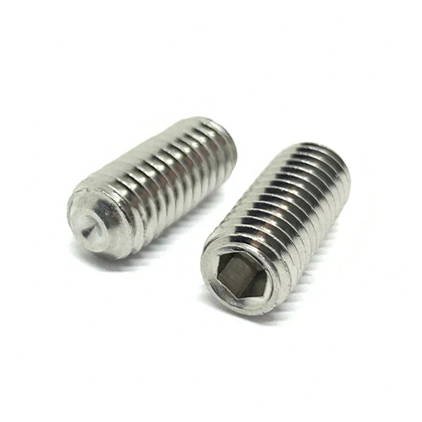 M5-0.8x8 Stainless Steel A2 Cup Point Allen Socket Set Screws