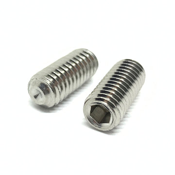 7/16-14x5/8" Stainless Steel Cup Point Allen Socket Set Screw