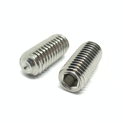 #10-24x7/8" Stainless Steel Cup Point Allen Socket Set Screw