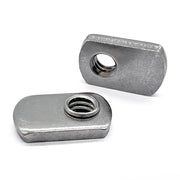 M8-1.25 Single Tab Spot Weld Nuts