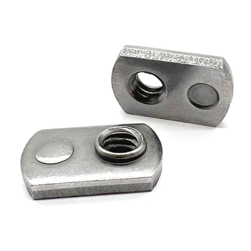 M6-1.0 Single Tab Single Prong Spot Weld Nuts