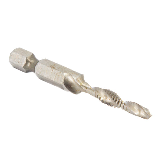 m6 X 1 Combined Drill Tap and Countersink with 1/4" Quick Change Hex Shank