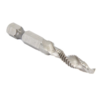 m10 X 1.5 Combined Drill Tap and Countersink with 1/4" Quick Change Hex Shank