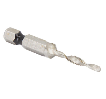m3 X .5 Combined Drill Tap and Countersink with 1/4" Quick Change Hex Shank