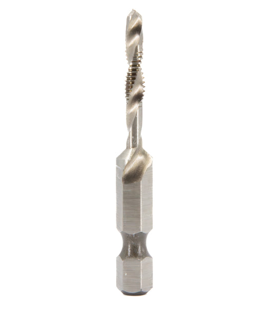 m4 X .7 Combined Drill Tap and Countersink with 1/4" Quick Change Hex Shank
