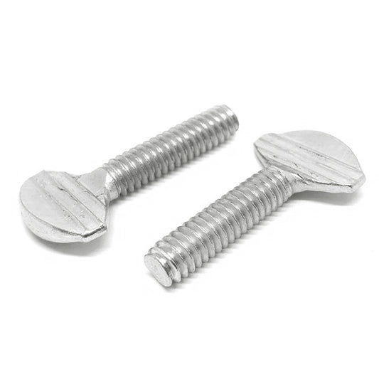 1/4"-20x3/4" 18-8 Stainless Steel Thumb Screws