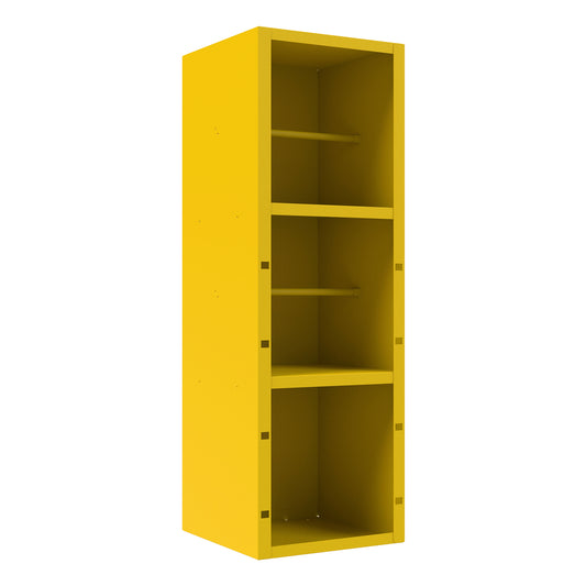 Spill Control Cabinet, 2 Shelves, Yellow