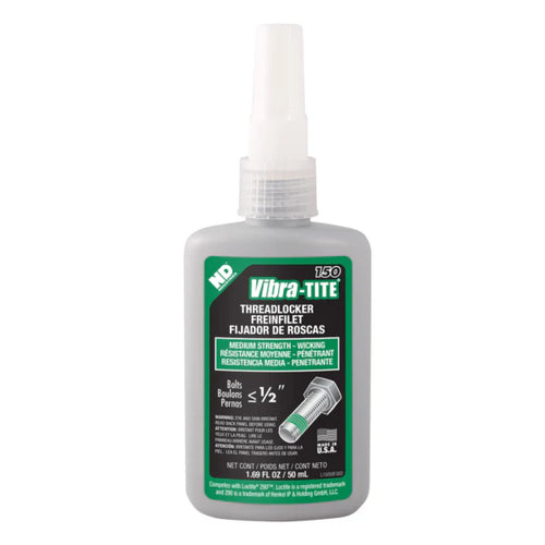 Vibra-Tite 150, Medium Strength - Wicking Grade Threadlocker, 50ml Bottle