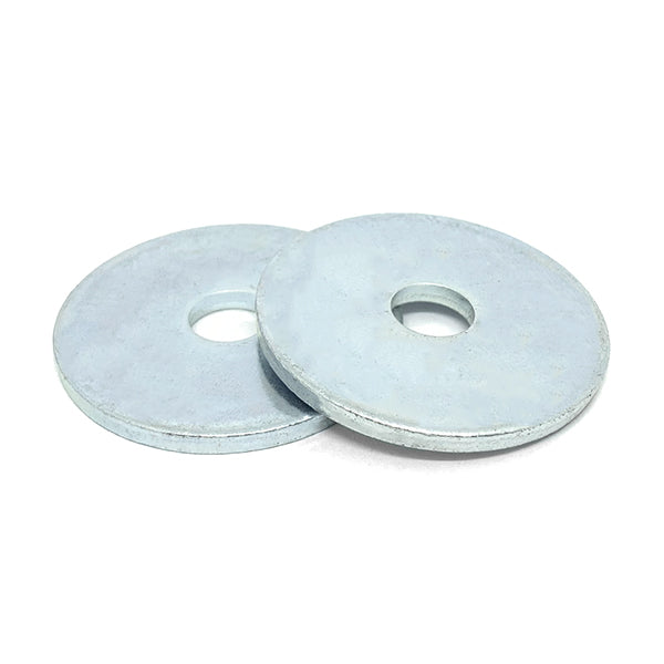 3/16"x1 Low Carbon 1/8" Extra Thick Fender Washers Zinc