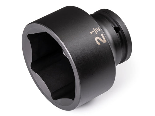 3/4 Inch Drive x 2-1/2 Inch Shallow 6-Point Impact Socket